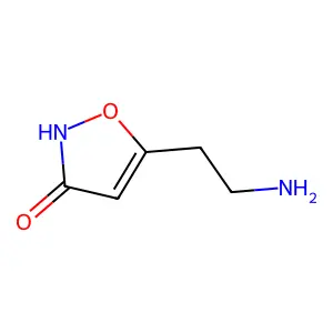 5-(2-Aminoethyl)-1,2-oxazol-3-ol structure