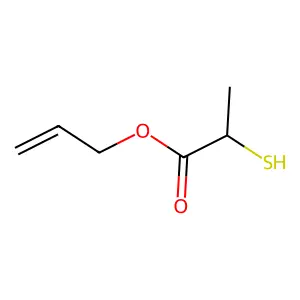 Prop-2-en-1-yl 2-sulfanylpropanoate structure