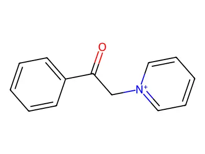 N-phenacylpyridinium bromide structure