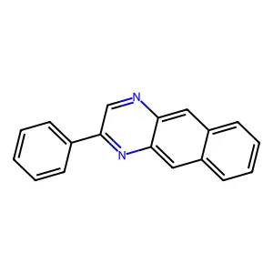 2-Phenylbenzo[g]quinoxaline structure