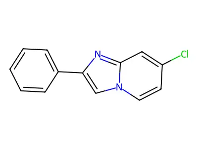 7-Chloro-2-phenylimidazo[1,2-a]pyridine structure