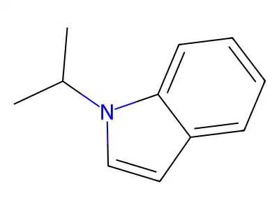 1-isopropyl-1H-indole structure