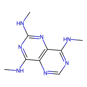 N~2~,N~4~,N~8~-Trimethylpyrimido[5,4-d]pyrimidine-2,4,8-triamine structure