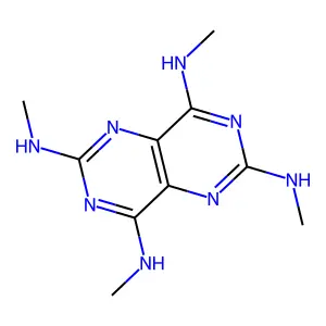 N~2~,N~4~,N~6~,N~8~-Tetramethylpyrimido[5,4-d]pyrimidine-2,4,6,8-tetramine structure
