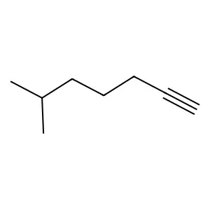 6-Methylhept-1-yne structure