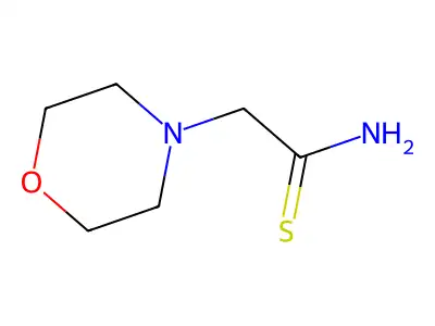 2-(Morpholin-4-yl)ethanethioamide structure