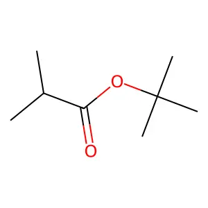 Tert-butyl 2-methylpropanoate structure