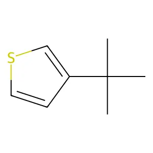 3-tert-Butylthiophene structure