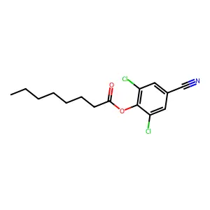 4-Octanoate-3,5-dichlorobenzonitrile structure