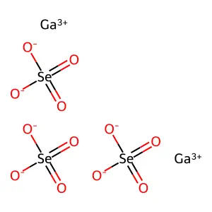 硒酸镓 structure