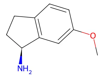 (R)-6-Methoxy-2,3-dihydro-1H-inden-1-amine structure