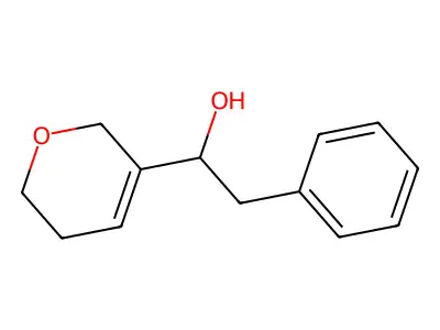 5,6-二氢-α-(苯甲基)-2H-吡喃-3-甲醇 structure