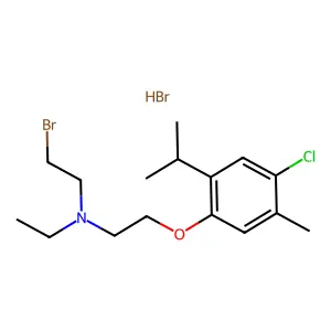 C16H25BrClNO.BrH structure