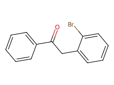 2-(2-Bromophenyl)acetophenone structure