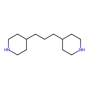 1,3-双(4-哌啶基)丙烷 structure