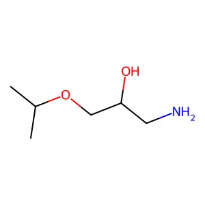 (2r)-1-Amino-3-(propan-2-yloxy)propan-2-ol structure