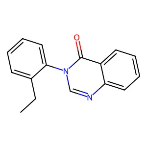 4(3H)-Quinazolinone, 3-(o-ethylphenyl)- structure
