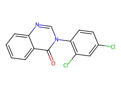 3-(2,4-Dichloro-phenyl)-3H-quinazolin-4-one structure