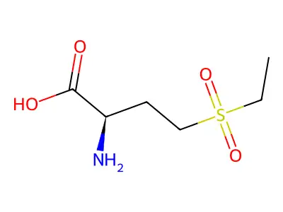 DL-Ethionine sulfone structure
