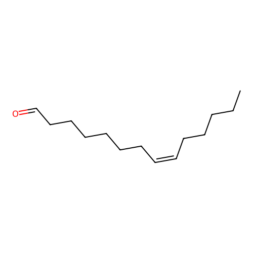 (8Z)-8-Tetradecenal structure