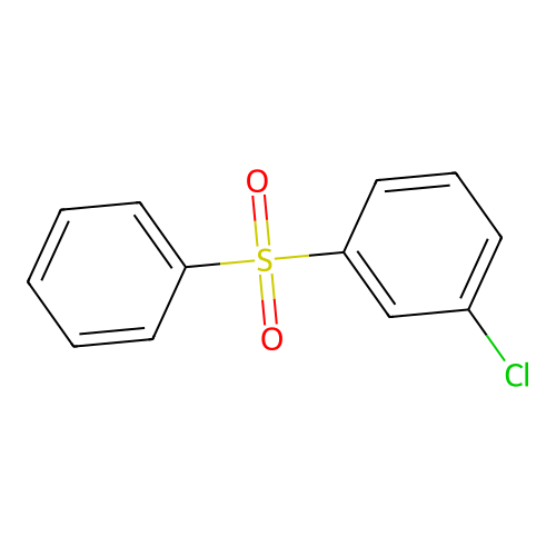 1-Chloro-3-(phenylsulfonyl)benzene structure