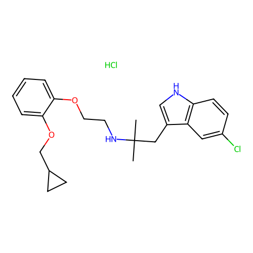 RS 17053 hydrochloride structure
