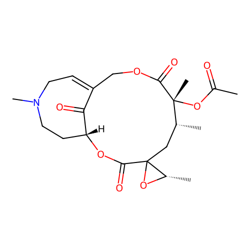 Otosenine 12-acetate structure