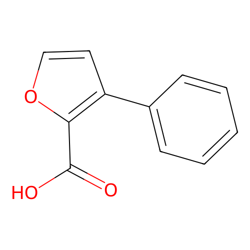 3-Phenyl-2-furoic acid structure