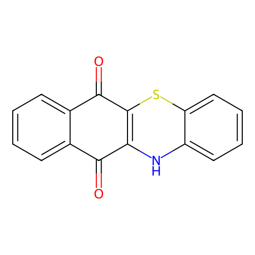 12H-benzo[b]phenothiazine-6,11-dione structure