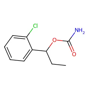 1-(2-Chlorophenyl)propyl hydrogen carbonimidate structure
