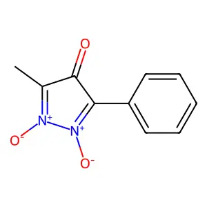 3-Methyl-1,2-dioxo-5-phenyl-4H-1lambda~5~,2lambda~5~-pyrazol-4-one structure