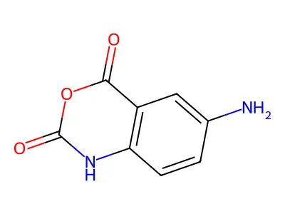 2H-3,1-Benzoxazine-2,4(1H)-dione, 5-amino- structure