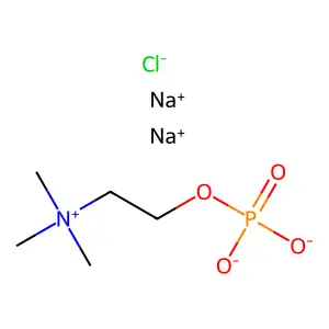 氯化胆碱O-(磷酸二钠) structure