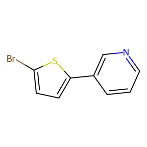 3-(5-Bromothiophen-2-yl)pyridine structure
