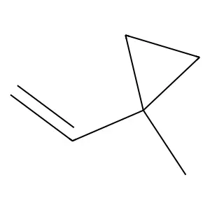 Cyclopropane, 1-ethenyl-1-methyl- structure