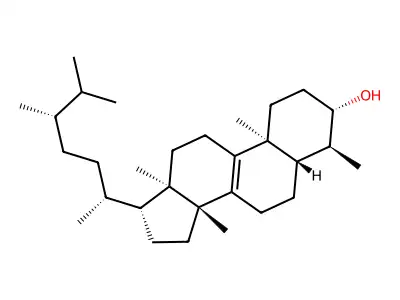 24,28-Dihydroobtusifoliol structure