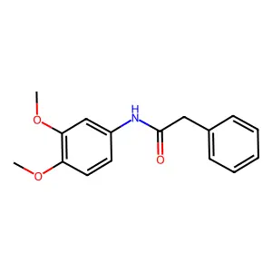 N-(3,4-二甲氧基苯基)-2-苯基乙酰胺 structure