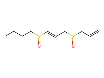 1-(3-Prop-2-enylsulfinylprop-1-enylsulfinyl)butane structure
