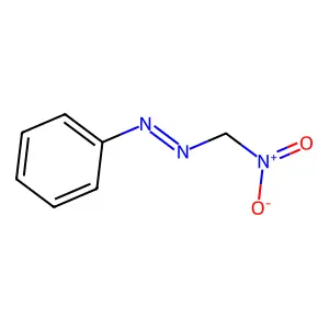 Diazene, (nitromethyl)phenyl- structure