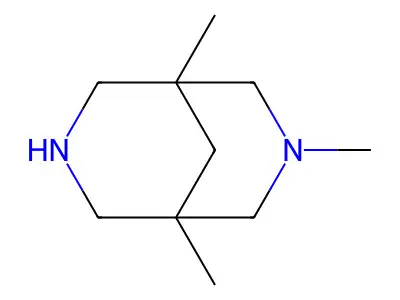 (1R,5S)-1,3,5-trimethyl-3,7-diazabicyclo[3.3.1]nonane structure