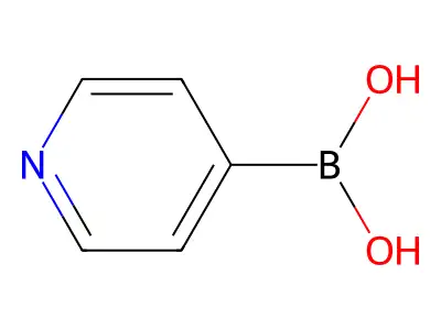 4-吡啶硼酸 structure