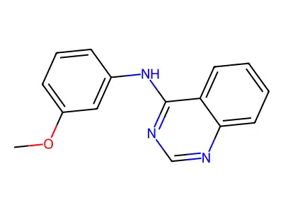N-(3-methoxyphenyl)quinazolin-4-amine structure