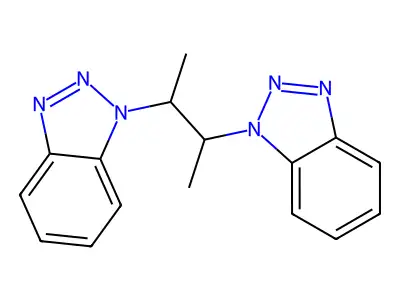 1-[3-(1H-1,2,3-Benzotriazol-1-yl)butan-2-yl]-1H-1,2,3-benzotriazole structure