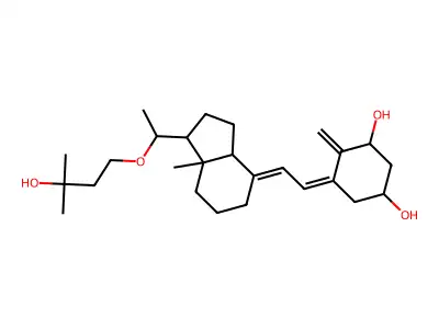 1beta-Maxacalcitol structure