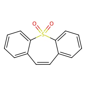 Dibenzo[b,f]thiepine 5,5-dioxide structure