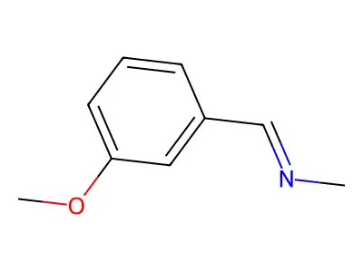 Methanamine, N-[(3-methoxyphenyl)methylene]- structure