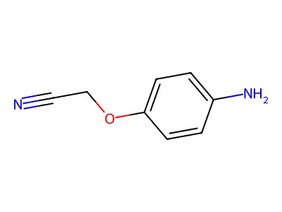 2-(4-Aminophenoxy)acetonitrile structure