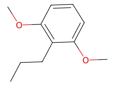 1,3-Dimethoxy-2-propylbenzene structure