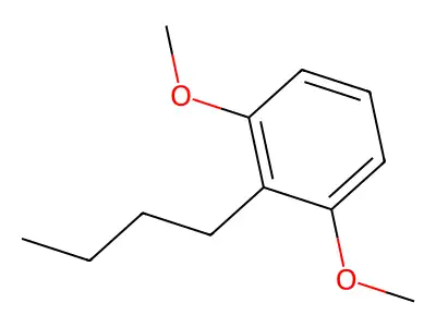 Benzene, 1,3-dimethoxy-2-butyl structure