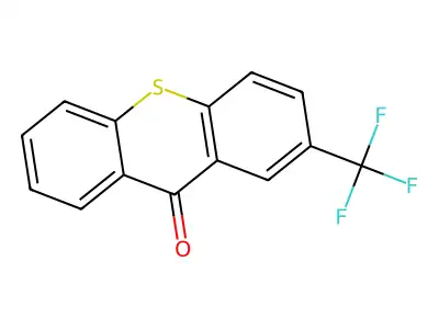 2-(Trifluoromethyl)-9H-thioxanthen-9-one structure